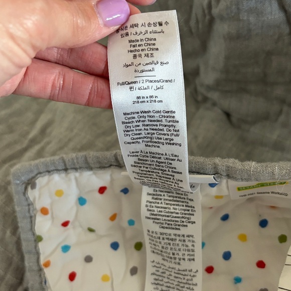 Pottery Barn Sesame Street Quilt - Picture 3 of 6